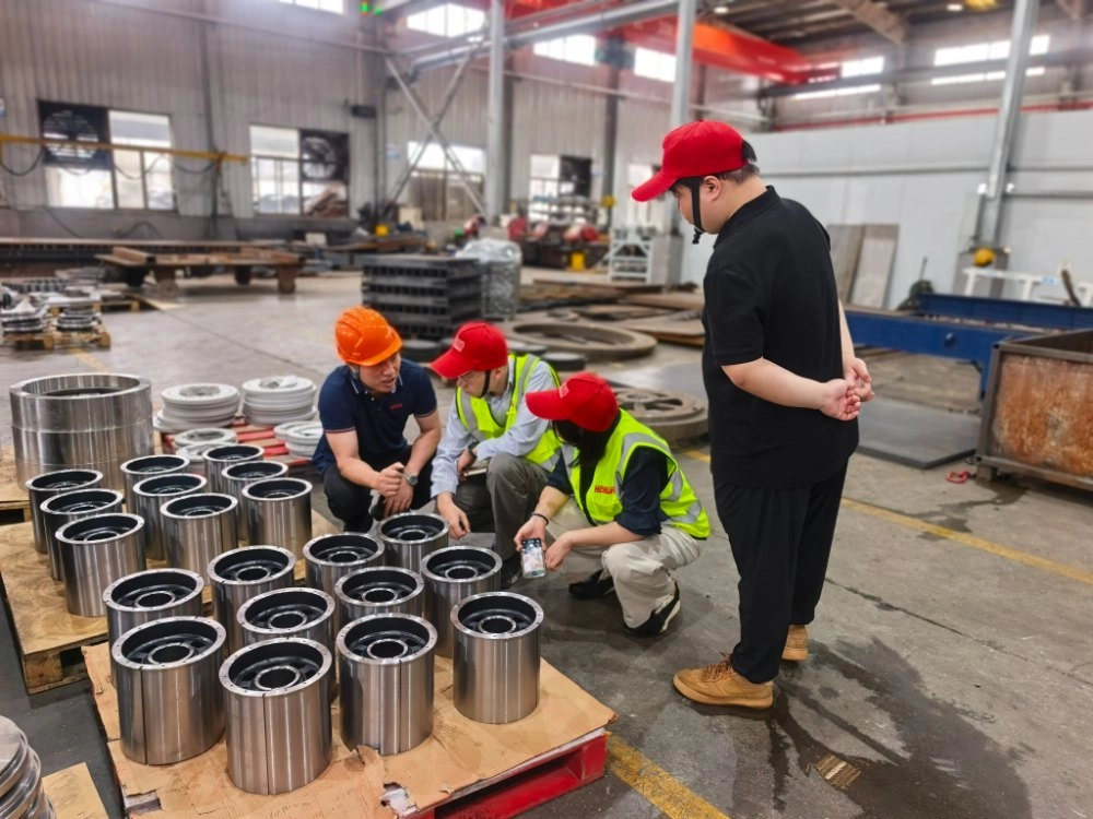 Tim Hitachi Energy Mengunjungi Mesin Hehua untuk Menjajaki Kerjasama Proyek Transformer