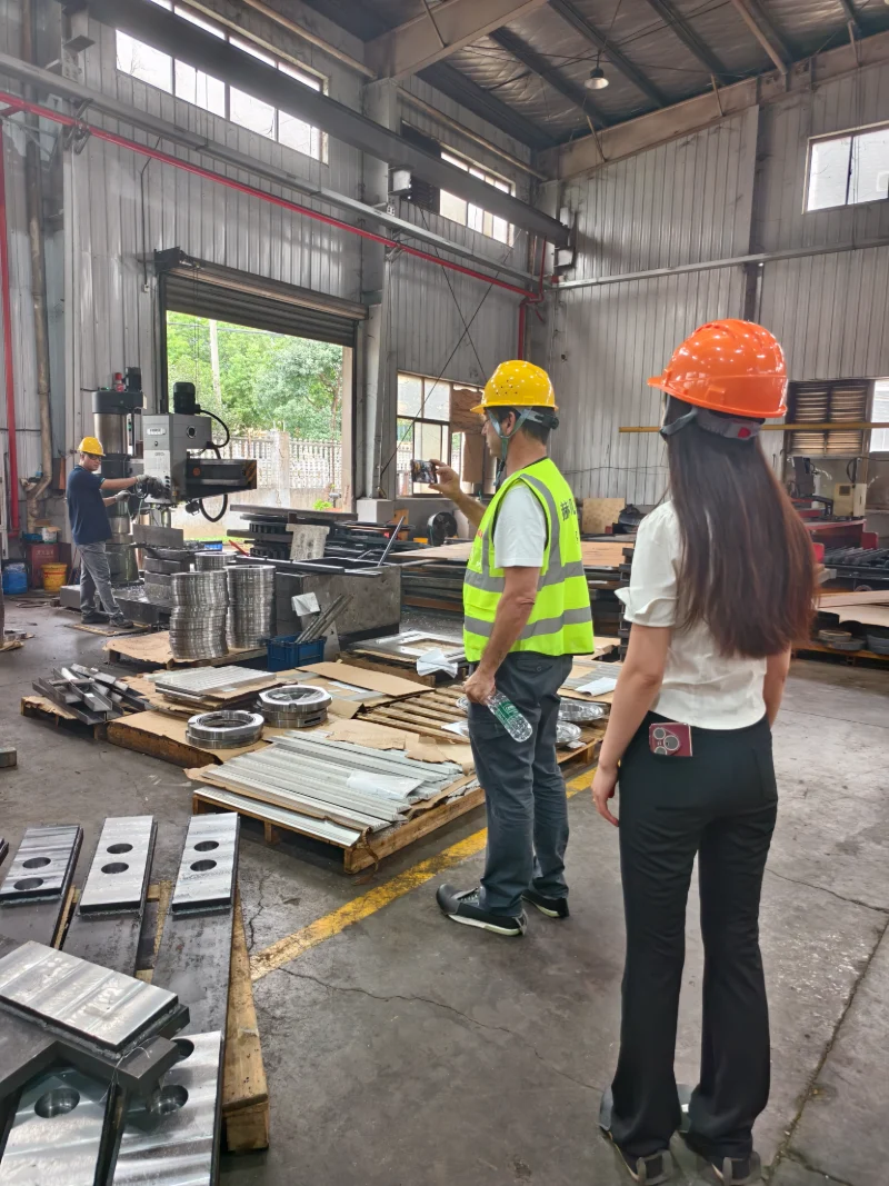 CEO TORRENT Group mengunjungi pabrik Hehua Machinery Technology di Tiongkok